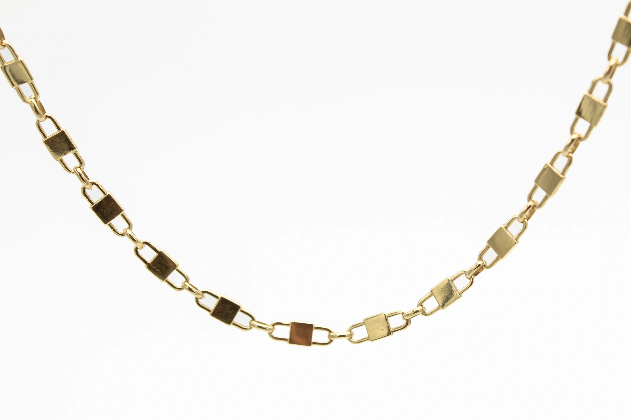 Cadena de oro eslabones 18K