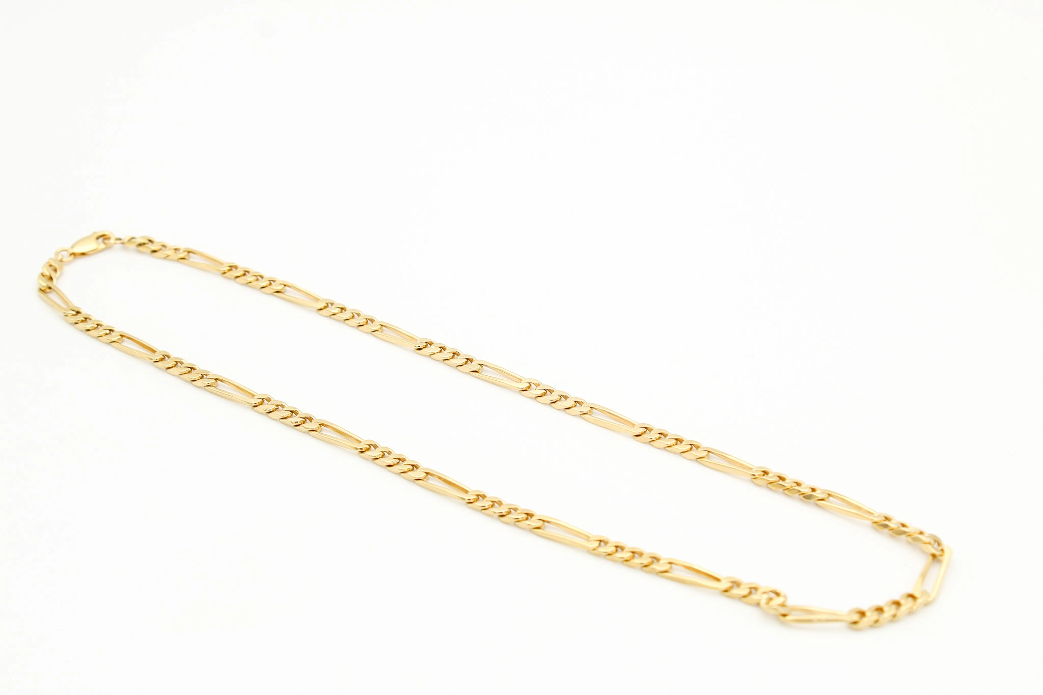 Cadena Figaro de oro 18K