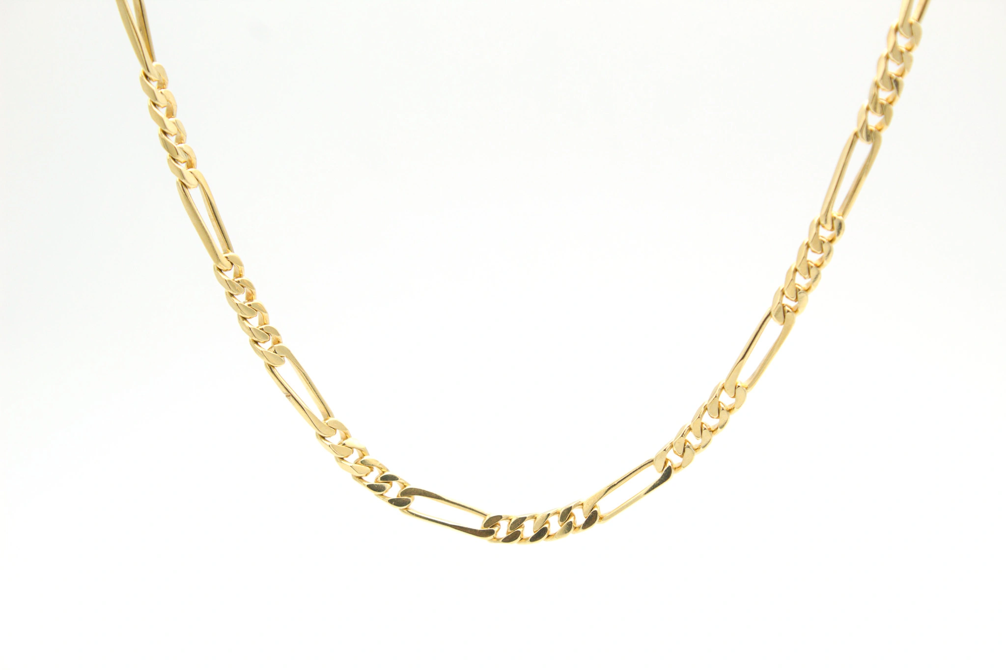 Cadena Figaro de oro 18K — foto 3