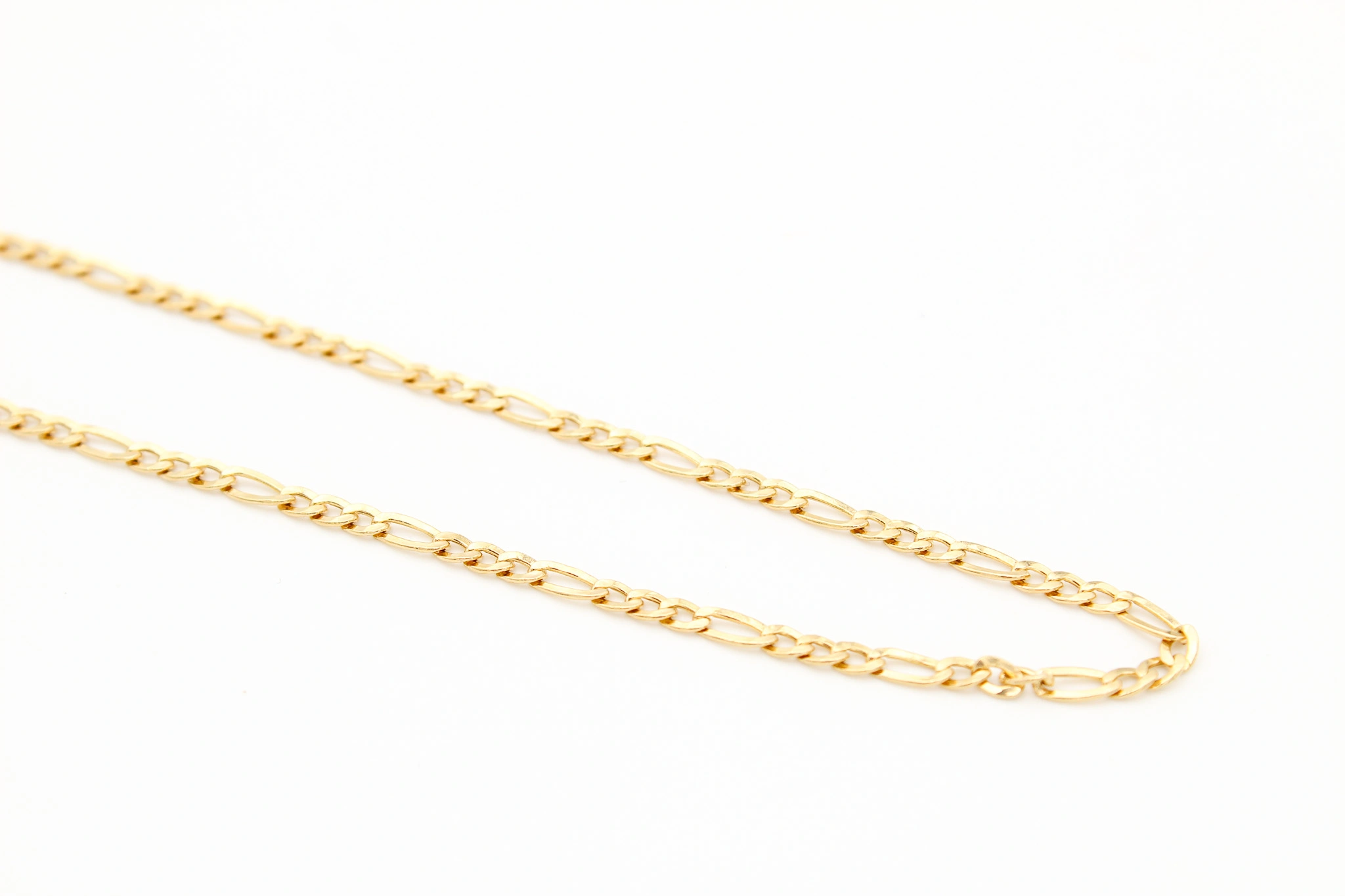 Cadena fígaro de oro 18K — vista alternativa