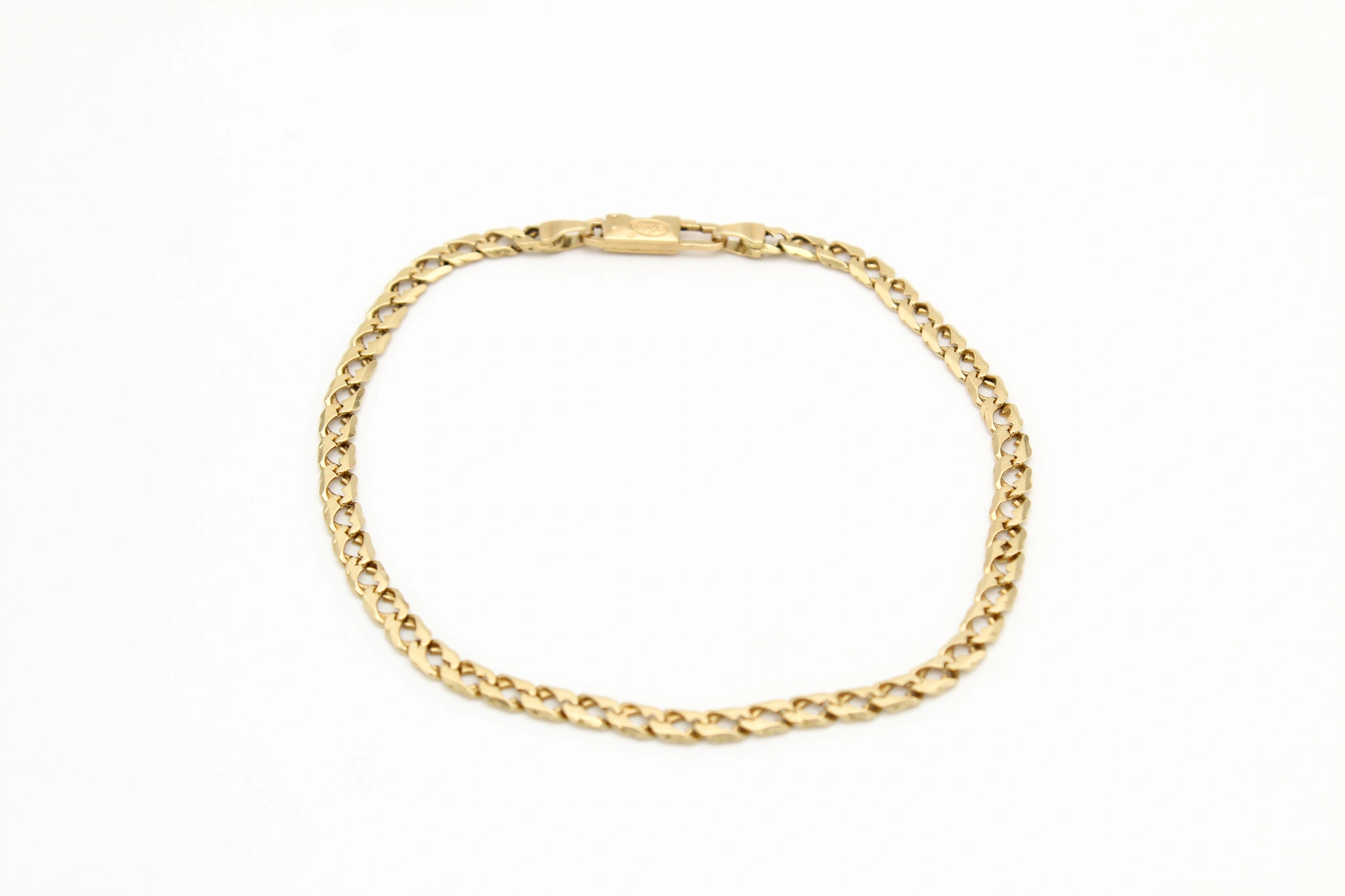 Pulsera de oro 18K eslabones
