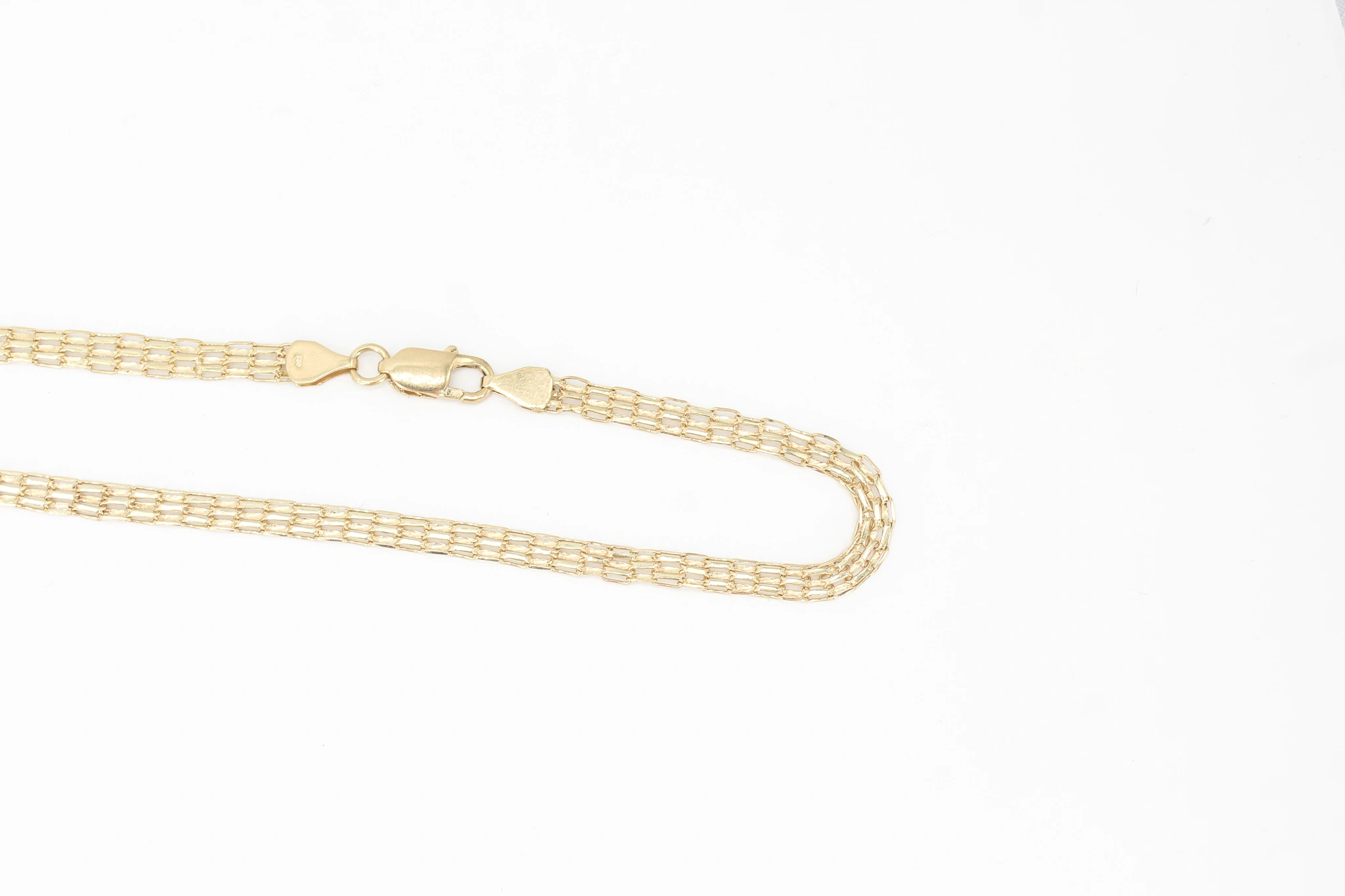 Cadena Bismark de oro 18K — foto 3