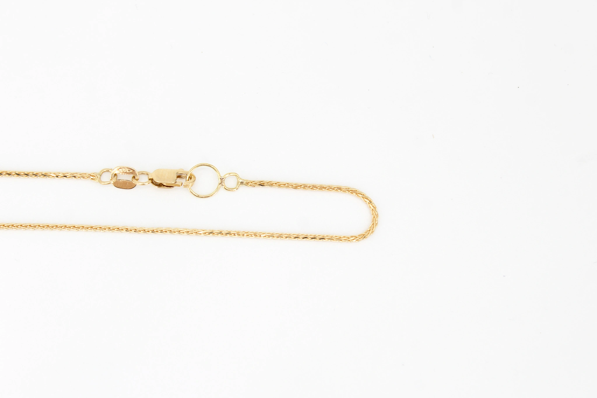 Cadena de oro espiga 18K — vista alternativa