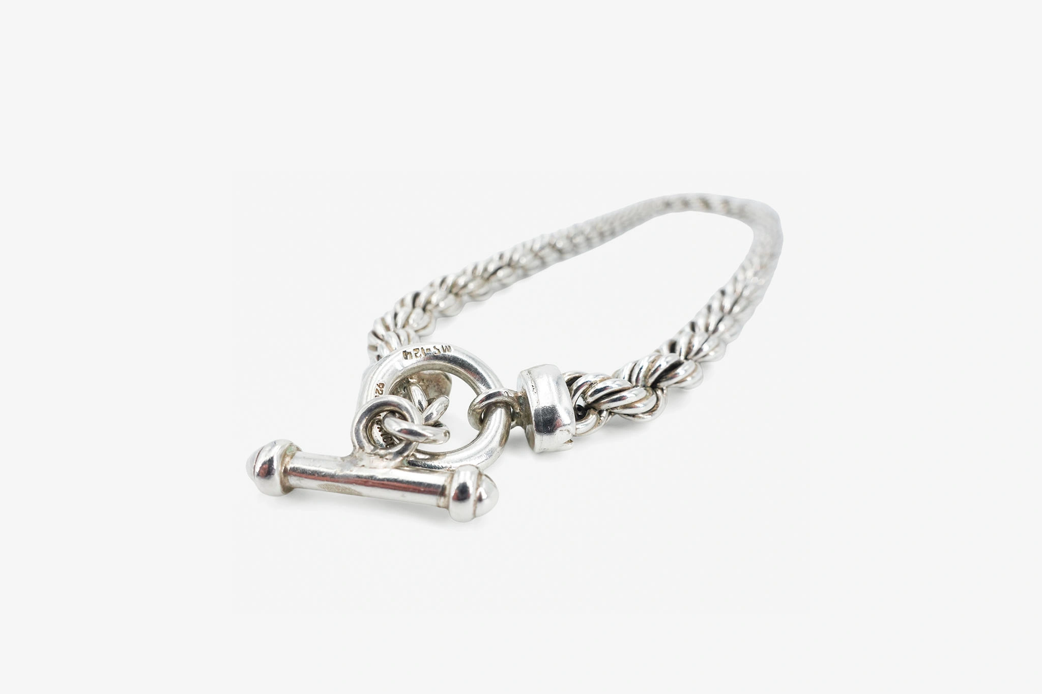 Collar de plata 925 salomónica 9x570mm — vista alternativa