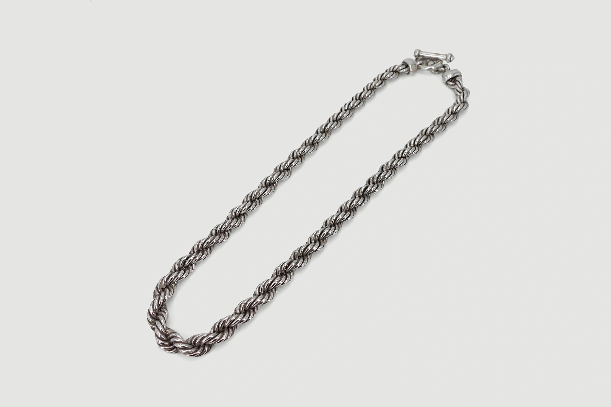 Collar de plata 925 salomónica 9x570mm — foto 3