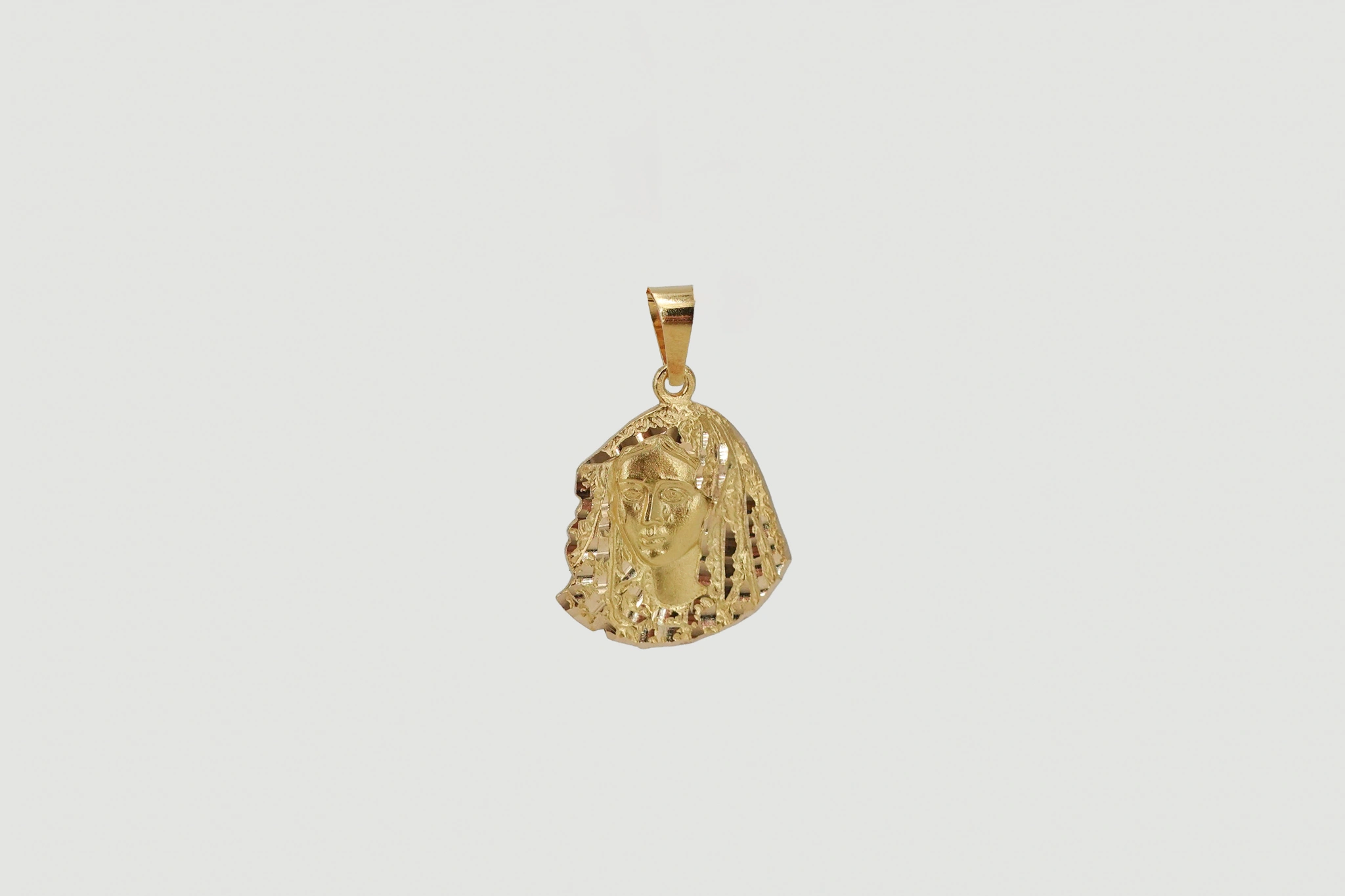 Medalla de oro de 18k Virgen de la Macarena — foto 3