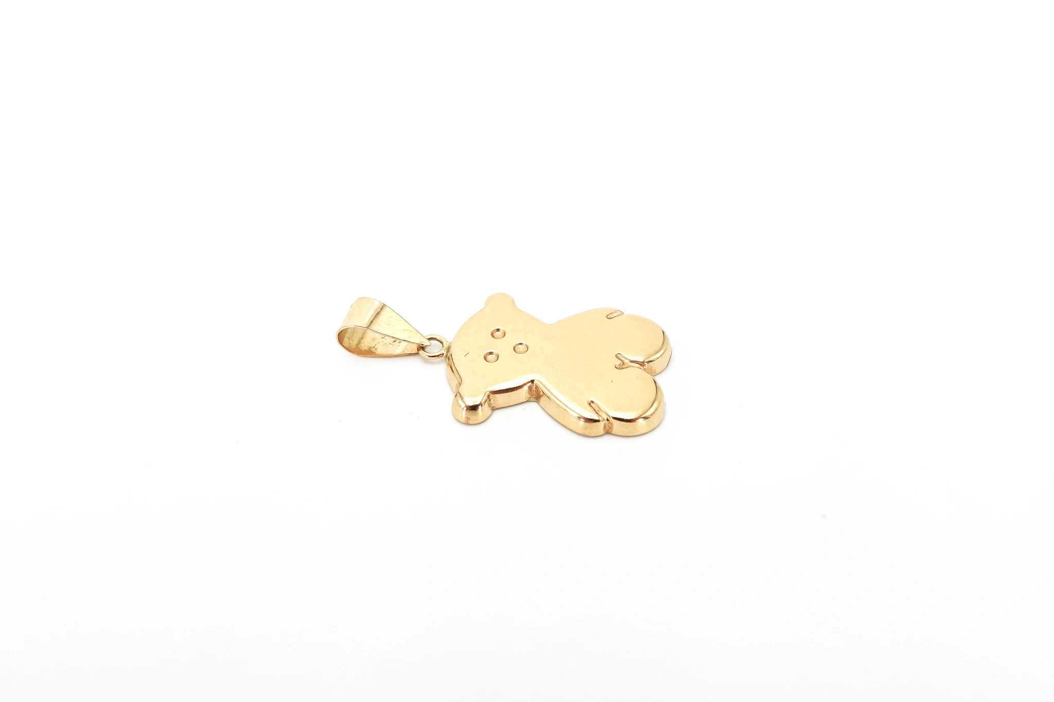 Colgante de oso de oro 18K