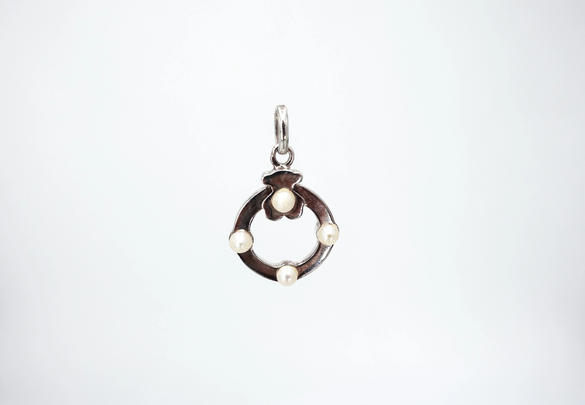 Colgante de plata 925 con perlas — foto 3