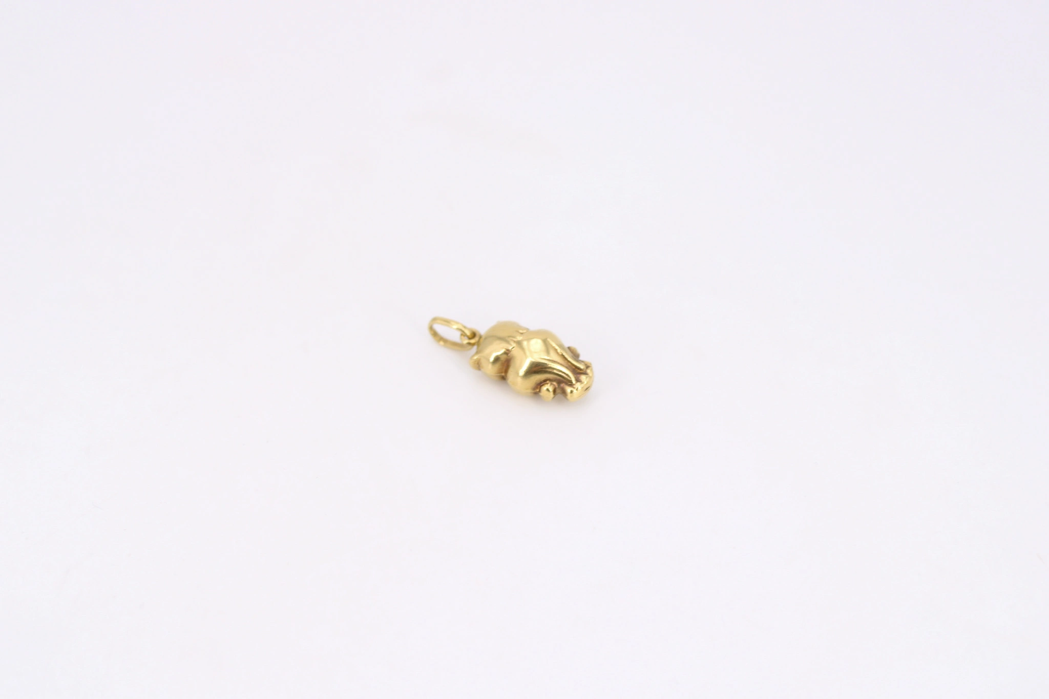 Colgante forma de búho de oro 18K — foto 3
